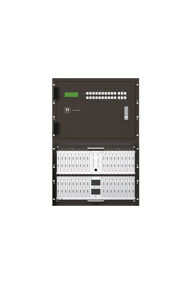 高清混合插卡式矩阵主机 TDS-HD3636M